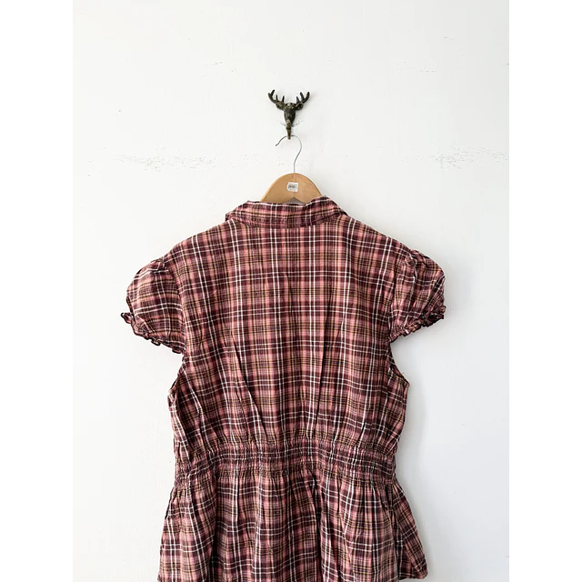 Blusa escocesa (L)