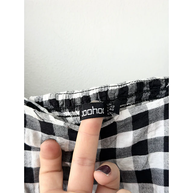 Polera vichy (M)