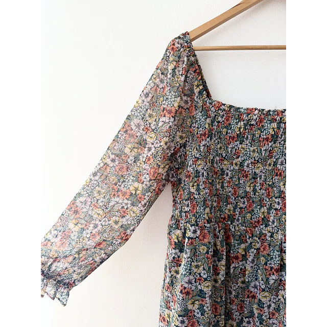 Vestido floral (L)