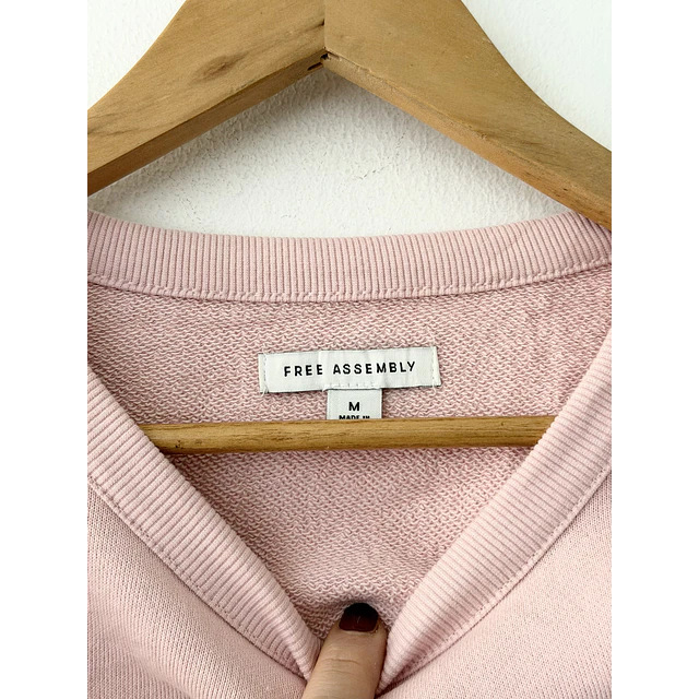 Polera rosa (M)