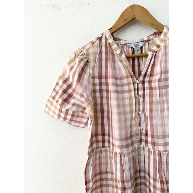 Vestido vichy (XS/S)