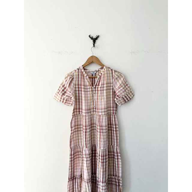 Vestido vichy (XS/S)