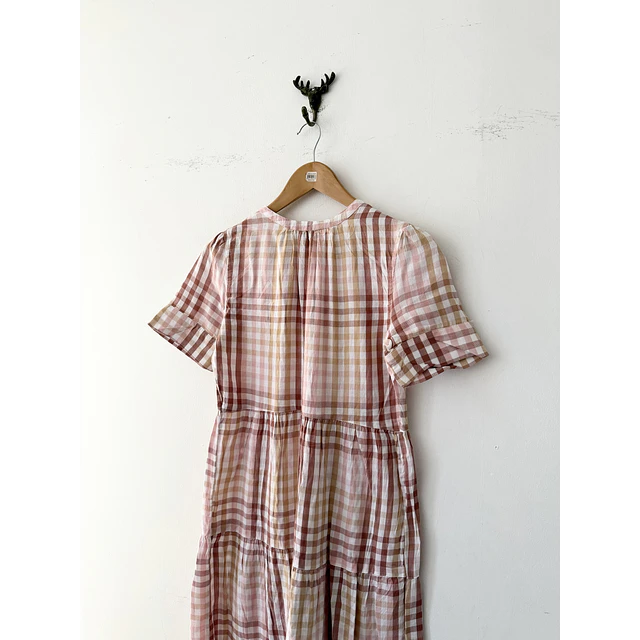 Vestido vichy (XS/S)