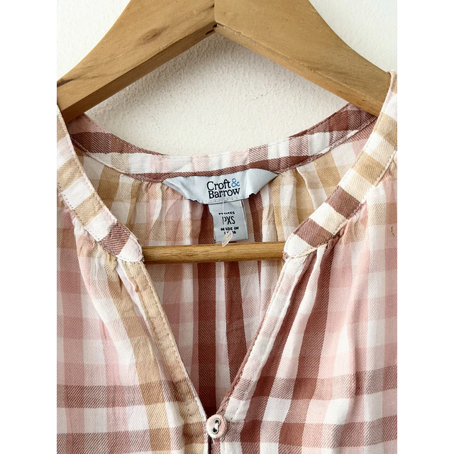 Vestido vichy (XS/S)