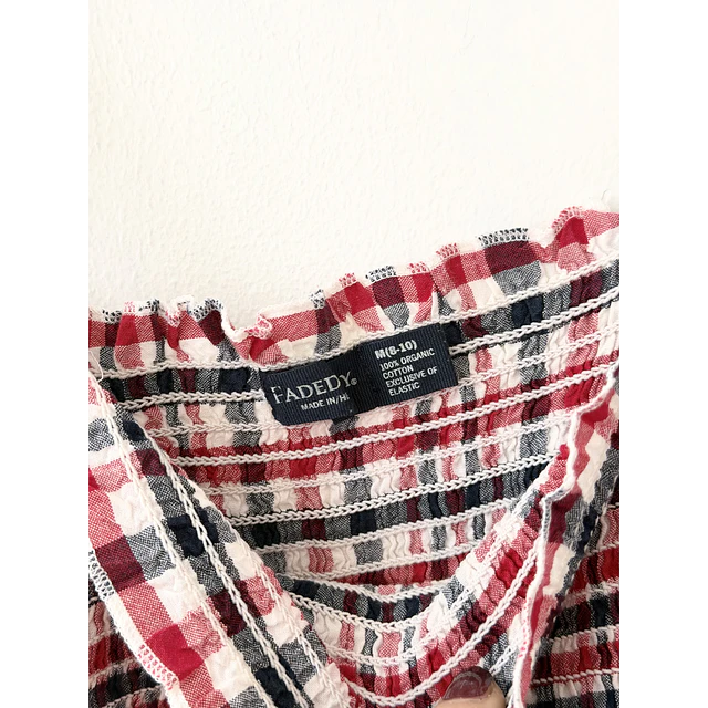 Vestido escocés (M)