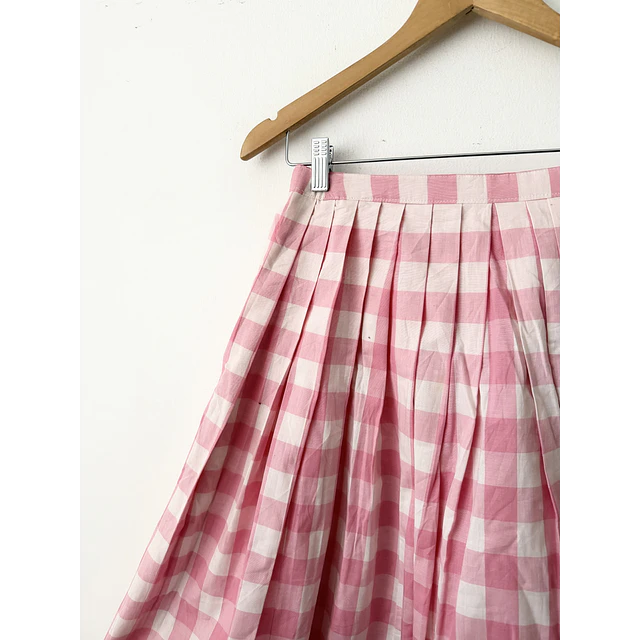 Falda vichy (XS)