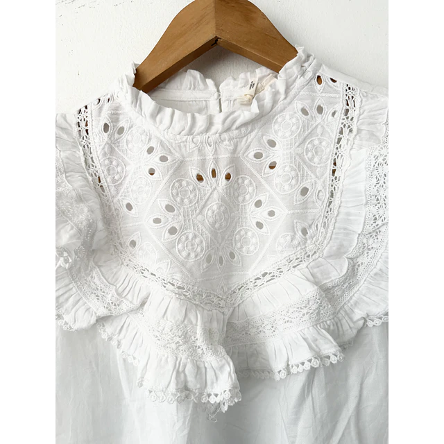 Blusa blanca (S)