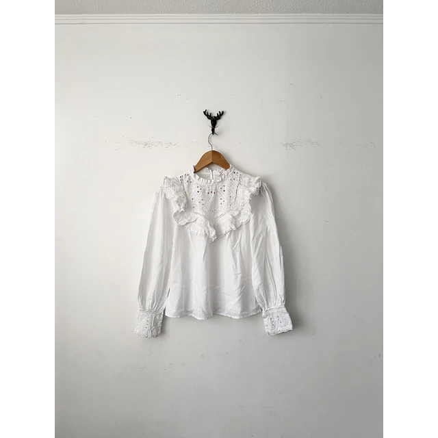 Blusa blanca (S)