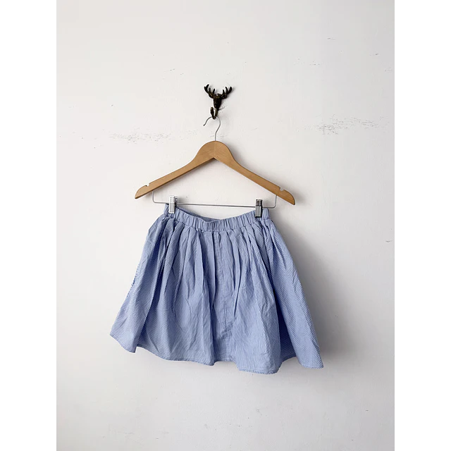 Falda celeste (XS)