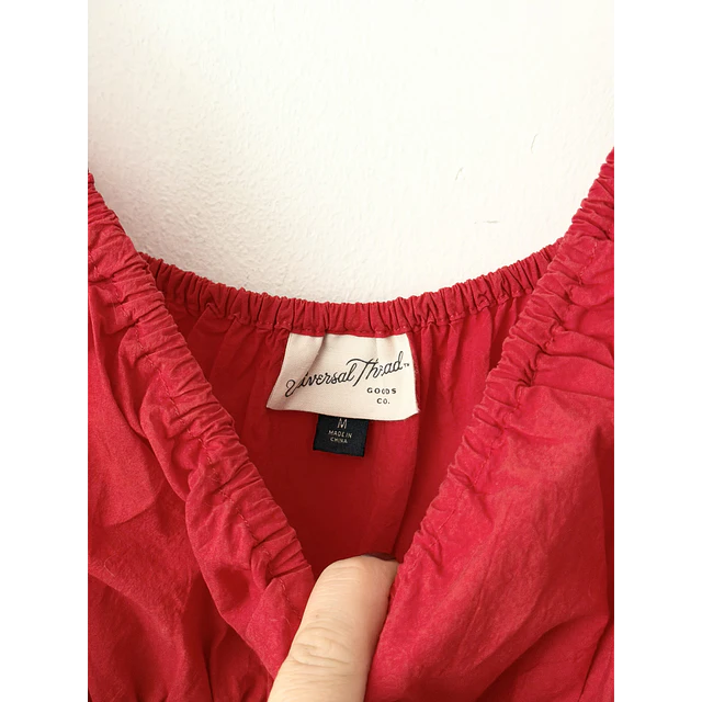 Vestido rojo (M)