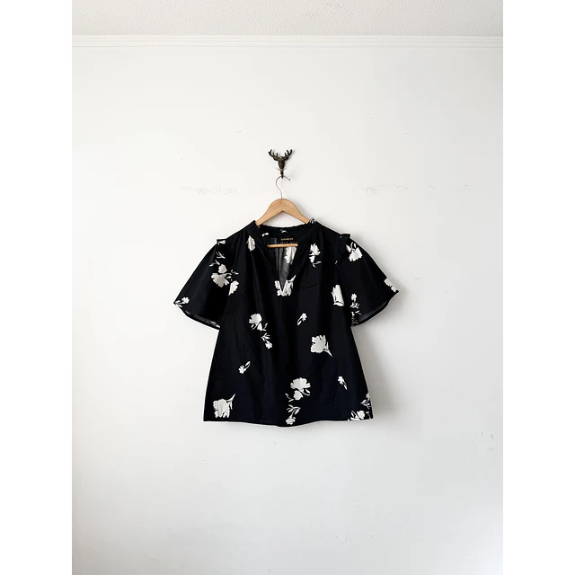 Polera floral (M)