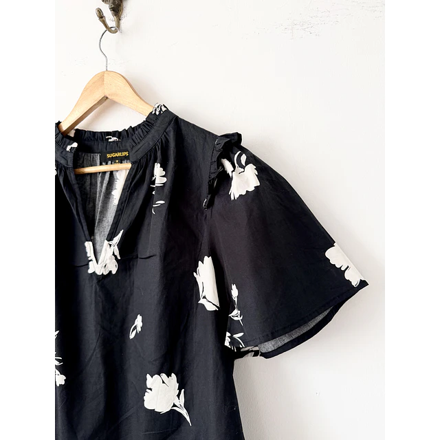 Polera floral (M)