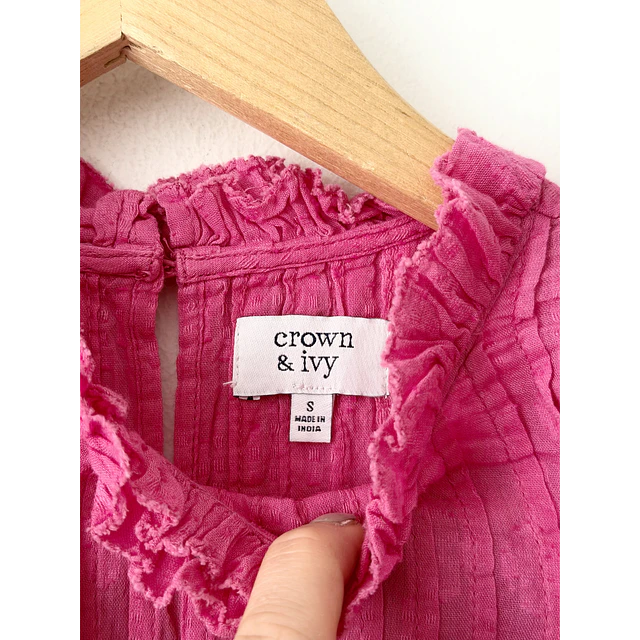 Polera rosa (S)