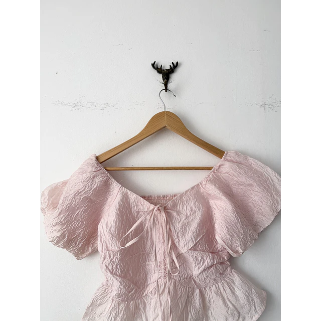Polera rosa (M)