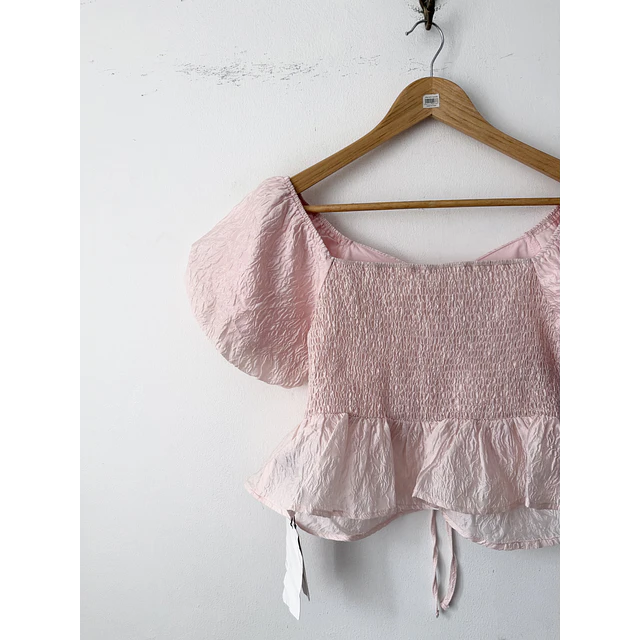 Polera rosa (M)