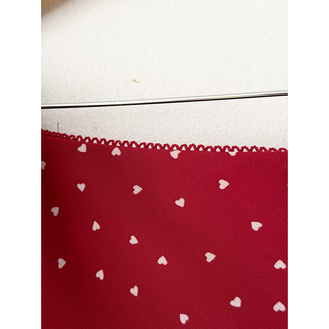 Falda corazones (M)