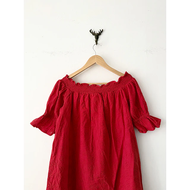 Vestido rojo (M)