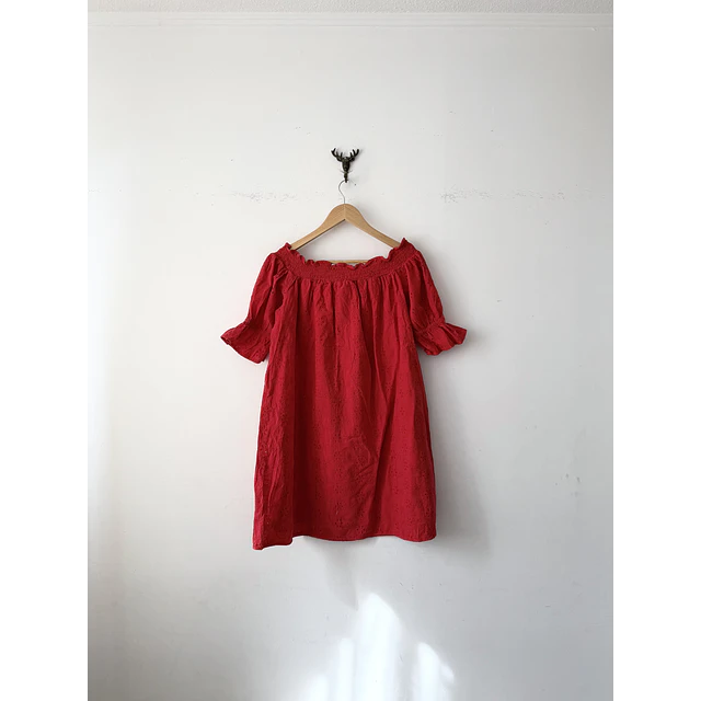 Vestido rojo (M)
