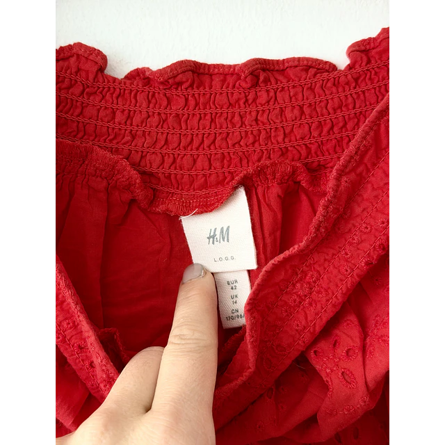 Vestido rojo (M)