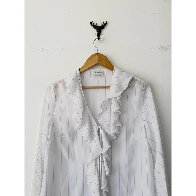 Blusa volados (M)