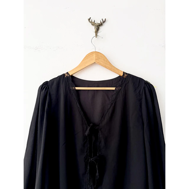 Blusa lazos (M)