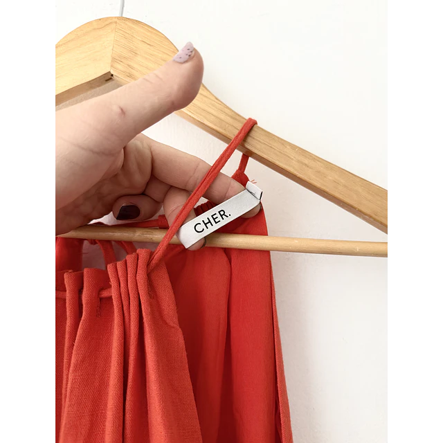 Vestido lino (S)