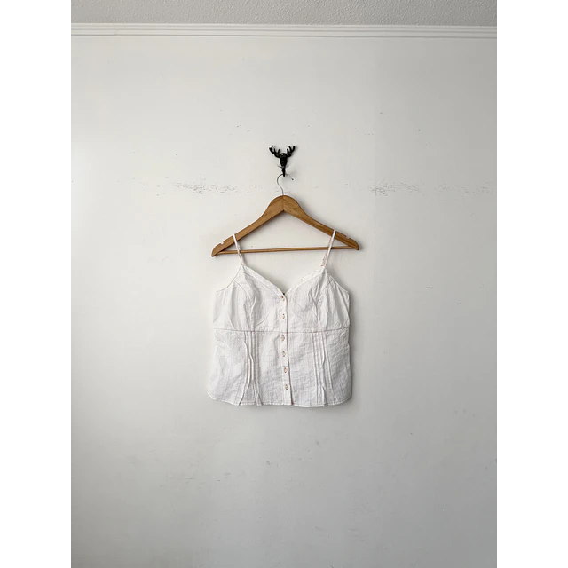 Polera blanca (M)