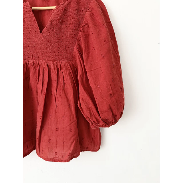 Blusa rojiza (M)