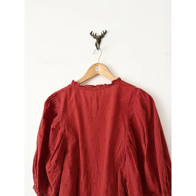 Blusa rojiza (M)