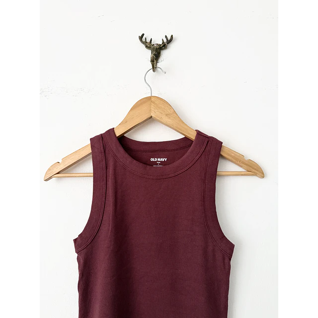 Tanktop burdeo (S)