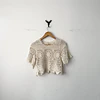 Polera broderie (S)