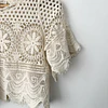 Polera broderie (S)