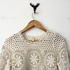 Polera broderie (S)