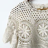 Polera broderie (S)