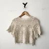 Polera broderie (S)