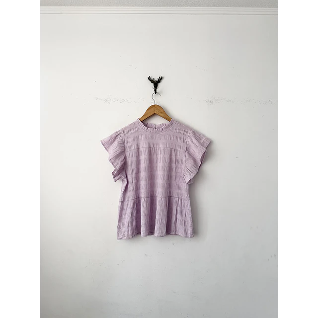 Polera lila (M)