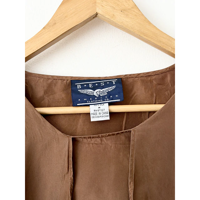 Blusa seda (M)