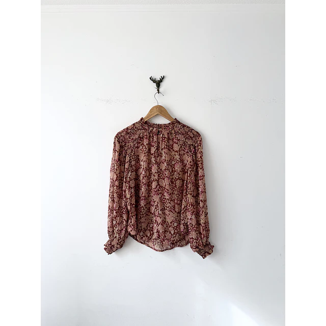 Blusa floral (M)