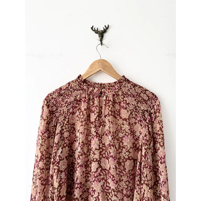 Blusa floral (M)