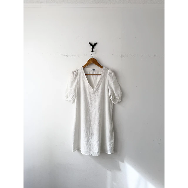Vestido blanco (S)
