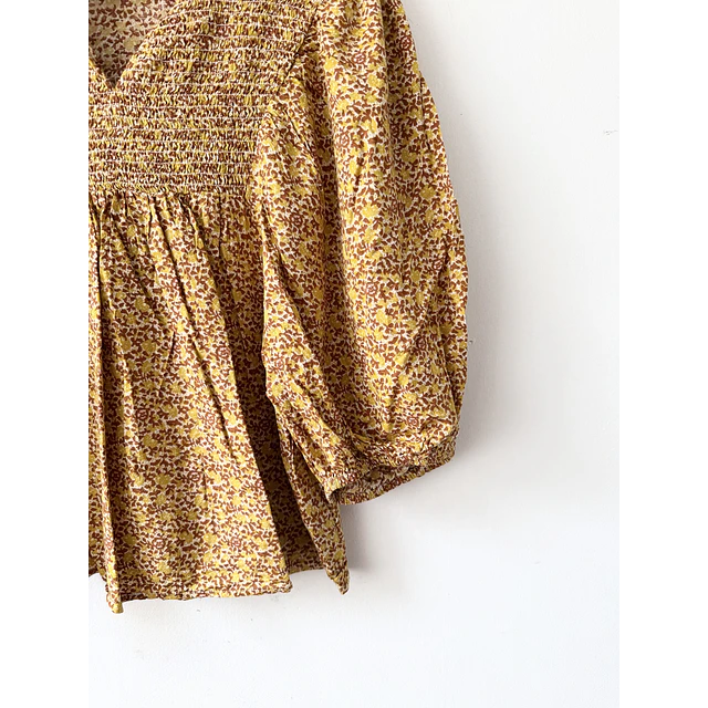 Blusa mostaza (M)