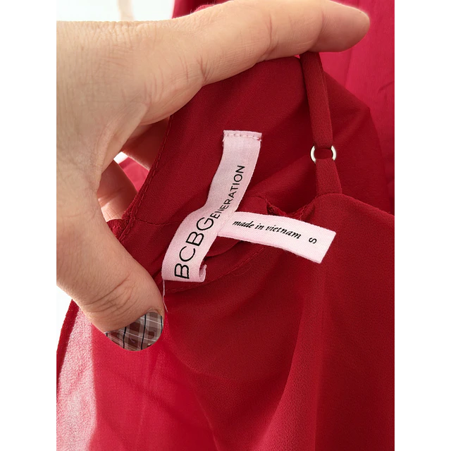 Vestido rojo (S)