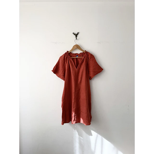 Vestido terracota (S)