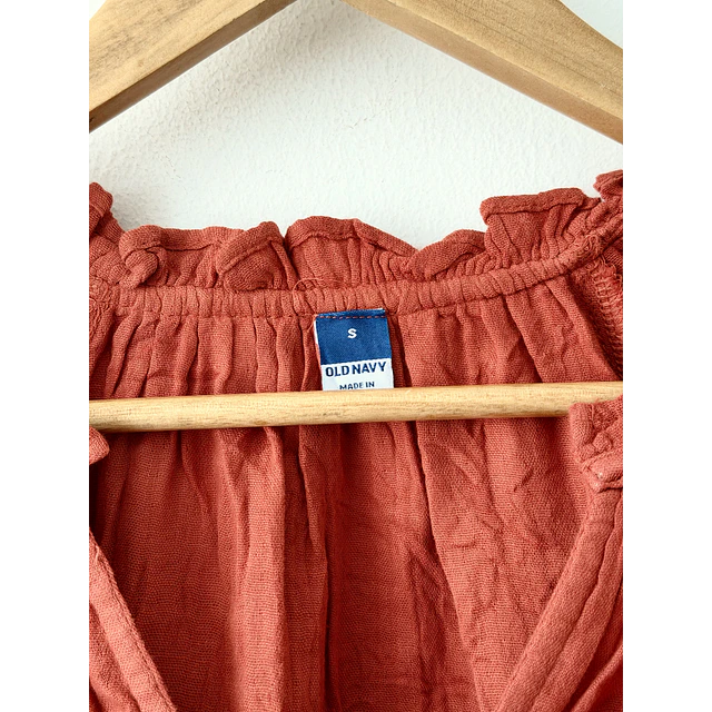 Vestido terracota (S)