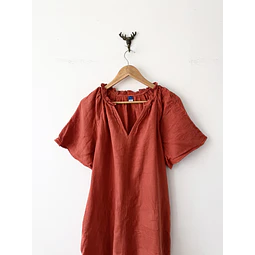 Vestido terracota (S)