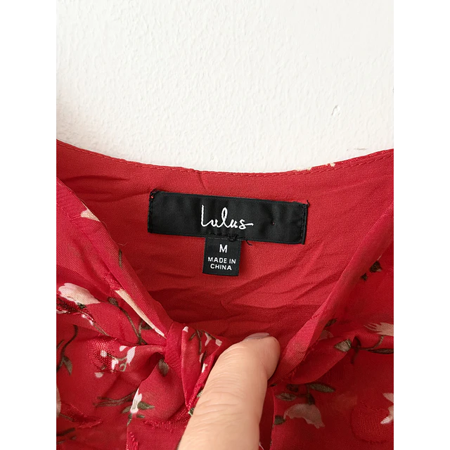 Blusa roja (SM)