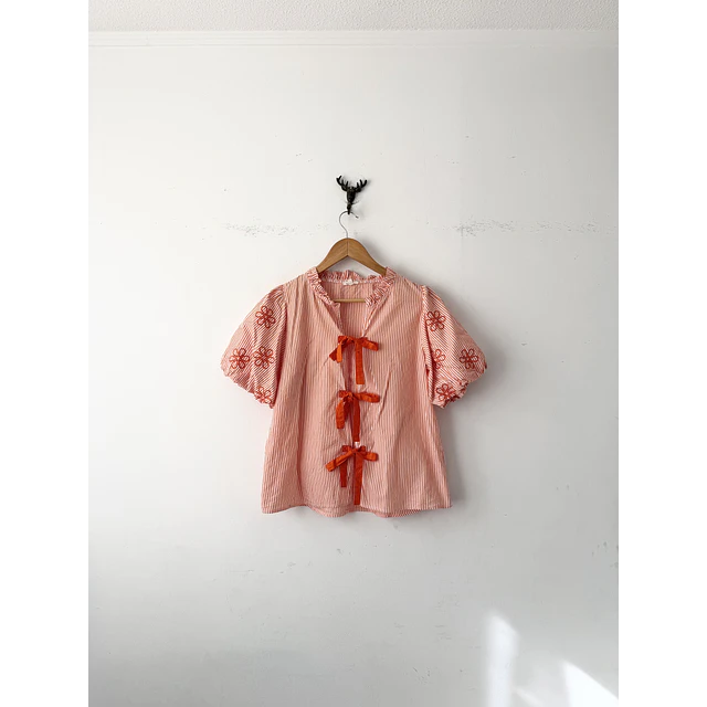 Blusa lazos (S)