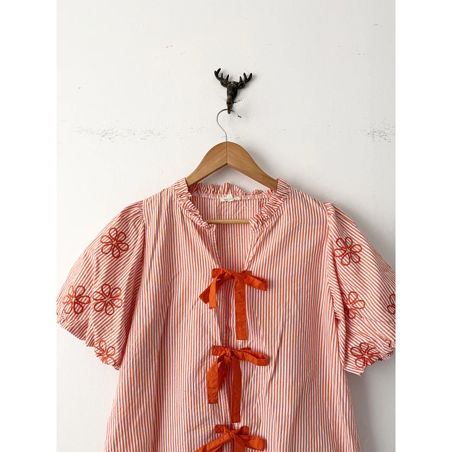 Blusa lazos (S)