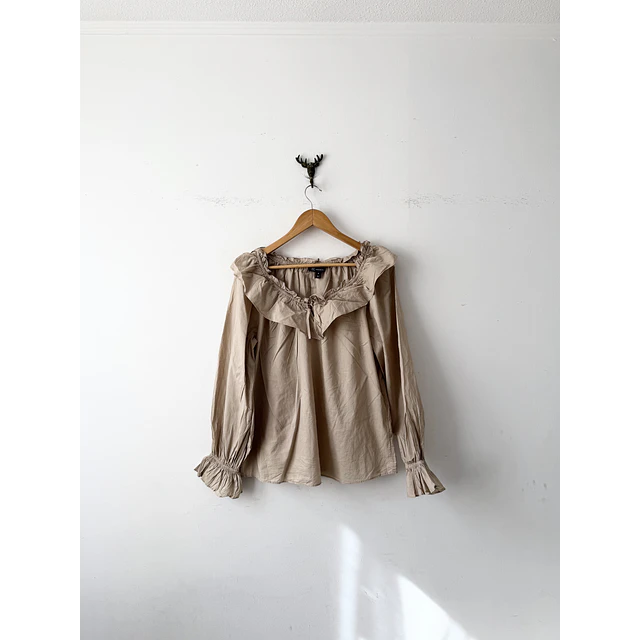 Blusa beige (M)