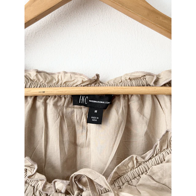 Blusa beige (M)
